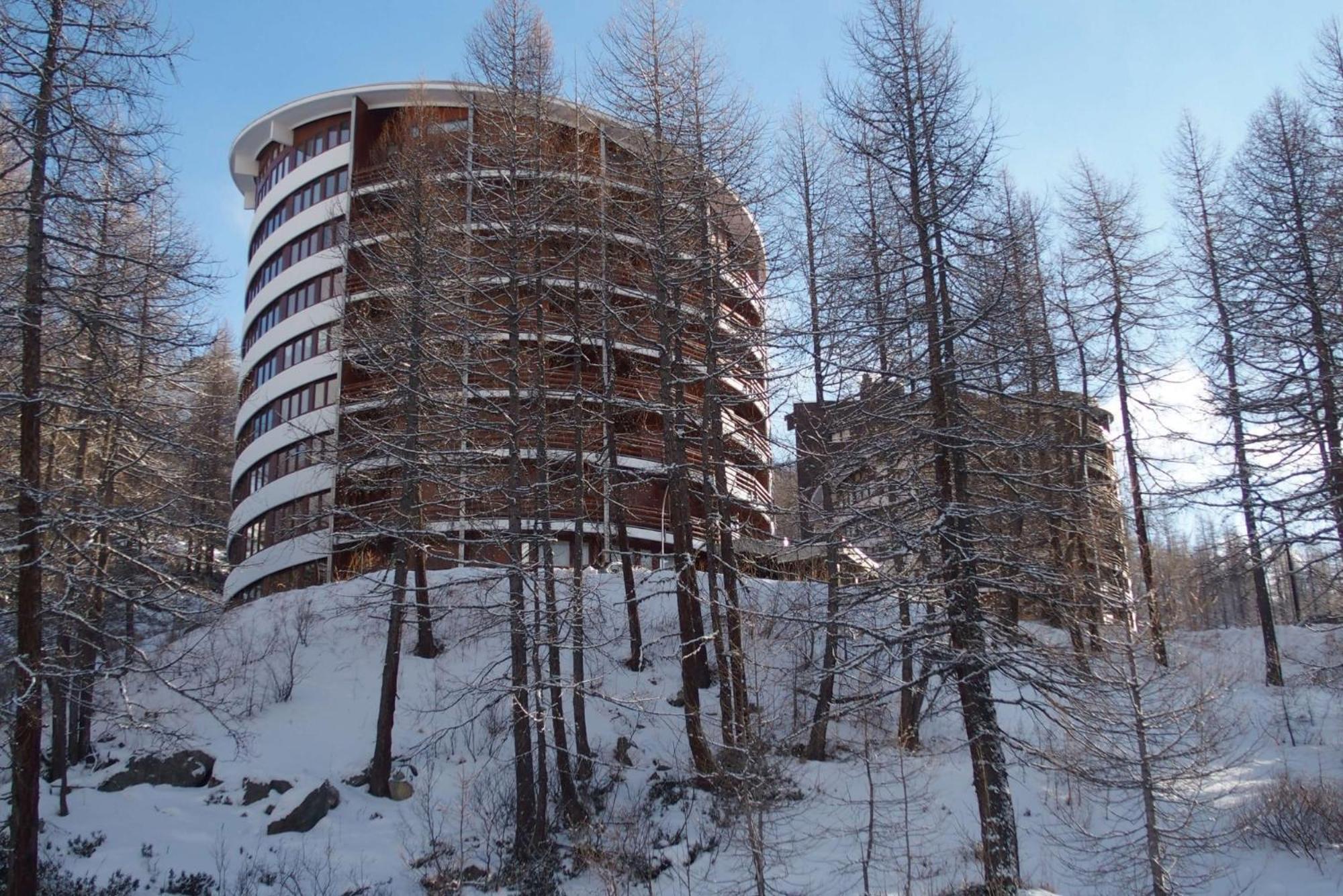 ブレウイル・チェルヴィナイアProfumo Di Legno A Cielo Alto La Coquilleアパートメント エクステリア 写真